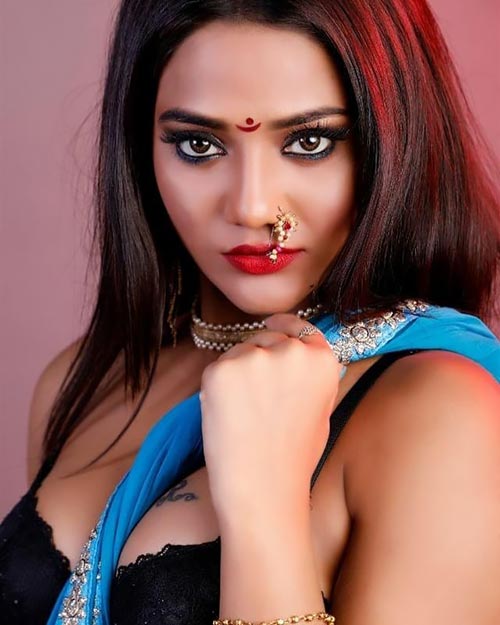 Ruks Khandagale saree actress ullu nuefliks hot masti