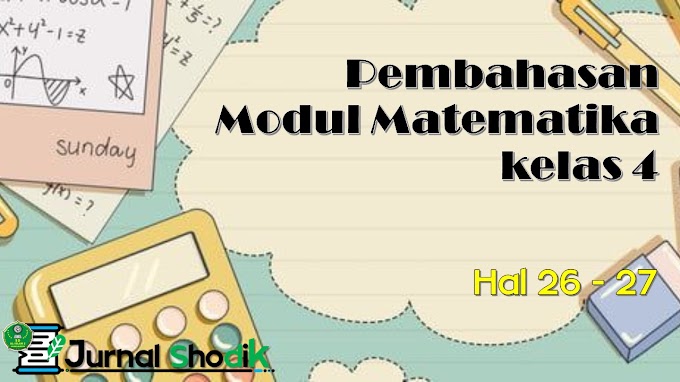 Pembahasan Modul Matematika | Hubungan antar Garis