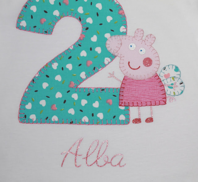 camiseta de cumpleaños Peppa Pig