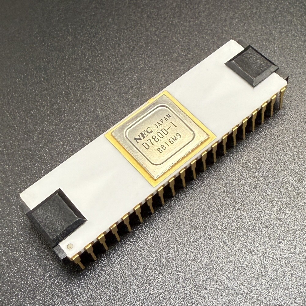CPU'S com muito alto teor de ouro - NEC