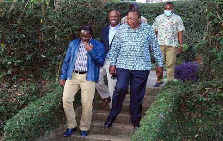 See What Uhuru And Kalonzo Examined For 5 Hours Over Dinner At The Wiper Leader's Home? Gideon Moi Saw Everything