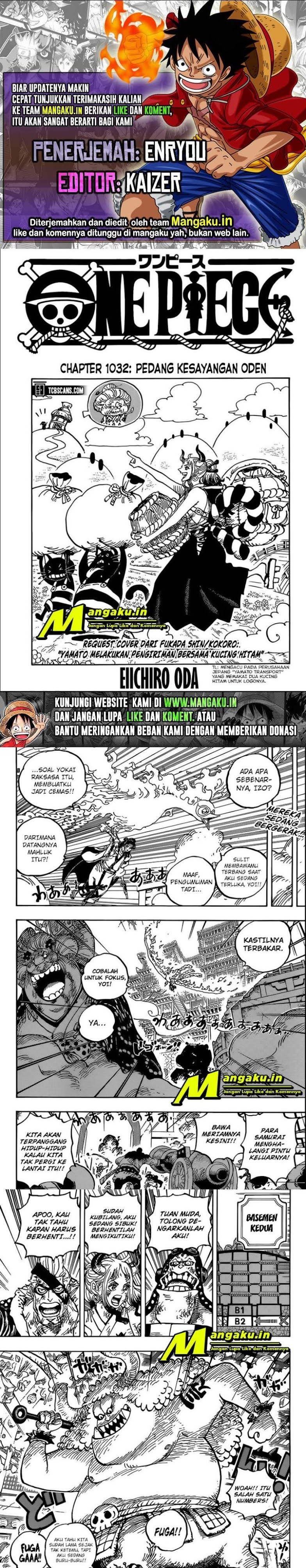 Manga One Piece Chapter 1032  Bahasa Indonesia