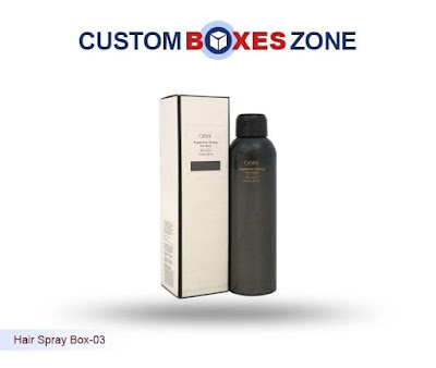 custom hairspray boxes