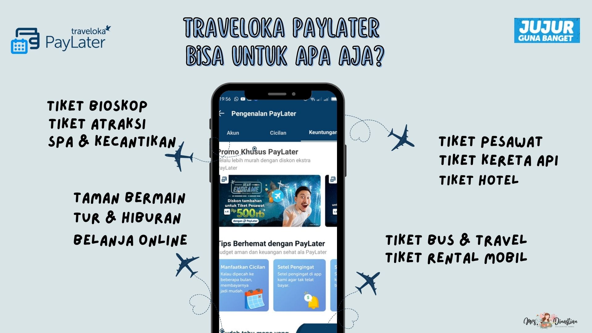 Traveloka PayLater Bisa Untuk Apa Aja?