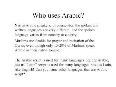 Learn Arabic Language Course