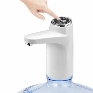 Water Jug Pump Electric Water Bottle Pump USB Charging Automatic Drinking Water Pump Universal 5 Gallon Bottle Portable Water Dispenser hown - store