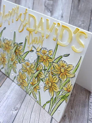 Daffodil daydream stampin up st David's day card