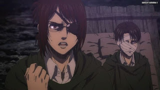 進撃の巨人アニメ 83話 ハンジ リヴァイ兵長 | Attack on Titan Season 4 Episode 83