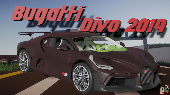 Bugatti Divo | Minecraft Car Addon