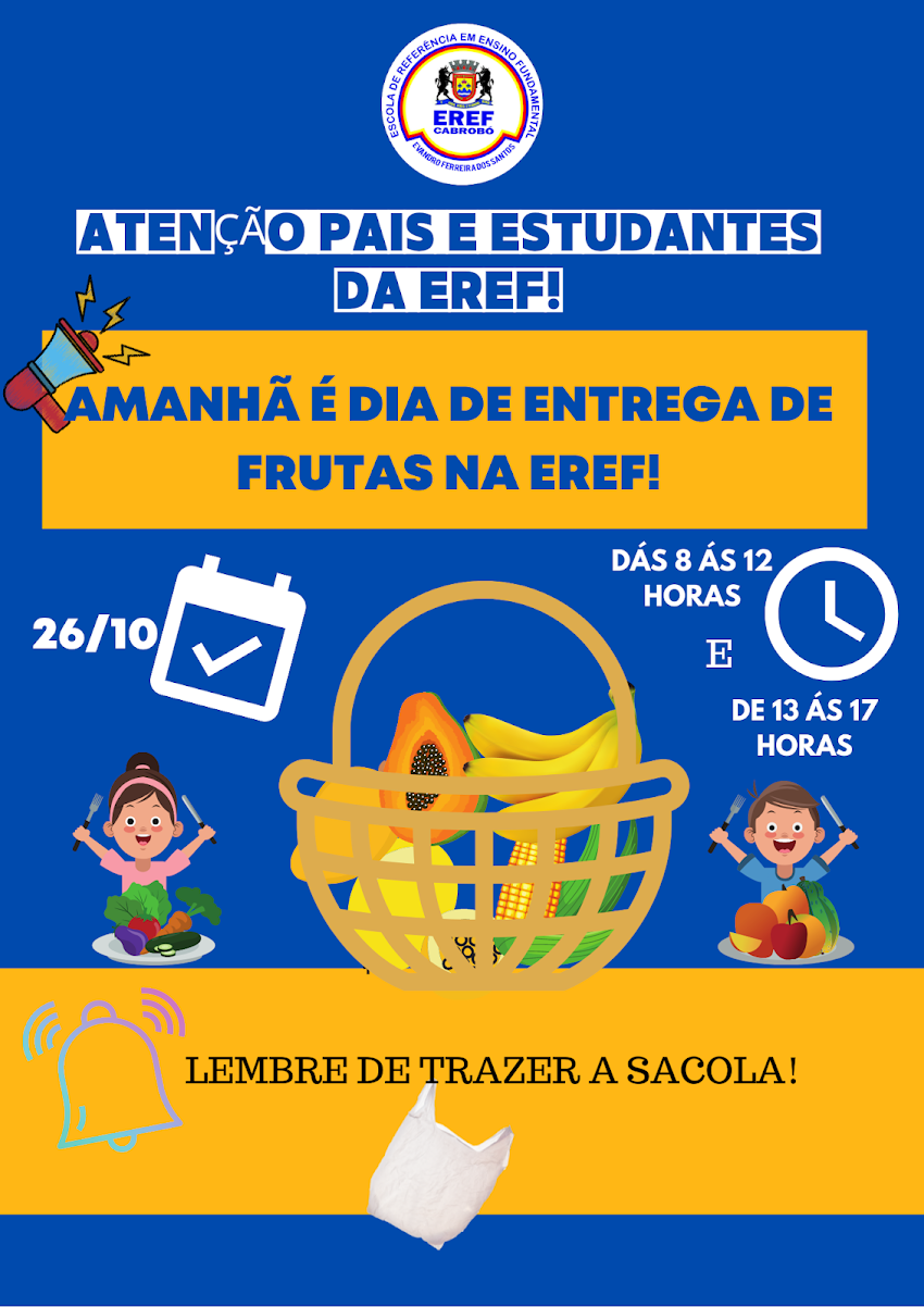 Atenção EREFs! 