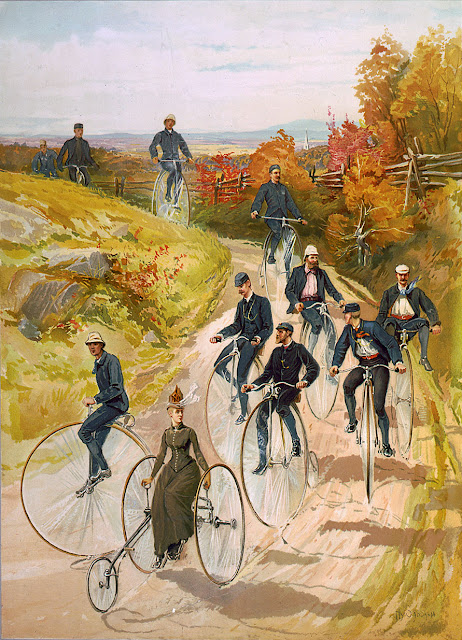 Hy Sandham - Bicycling - ca. 1887