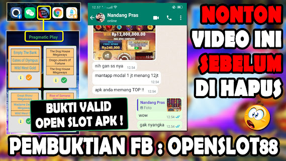 Cara Hack Slot Online Menggunakan Open Slot Apk !