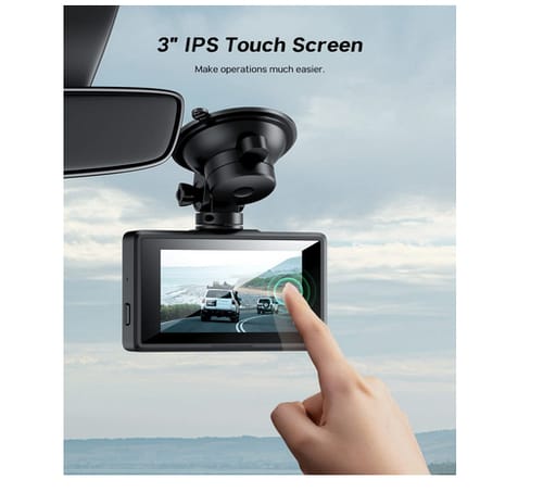 Surfola SD810 4K Dual Dash Cam Built-in WiFi GPS