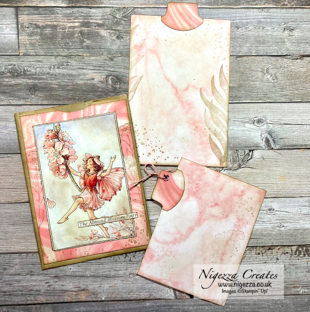 Envelope Page Pocket & 2 Flower Fairy Tags