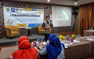 Pemateri Kegiatan Lokakarya Literasi