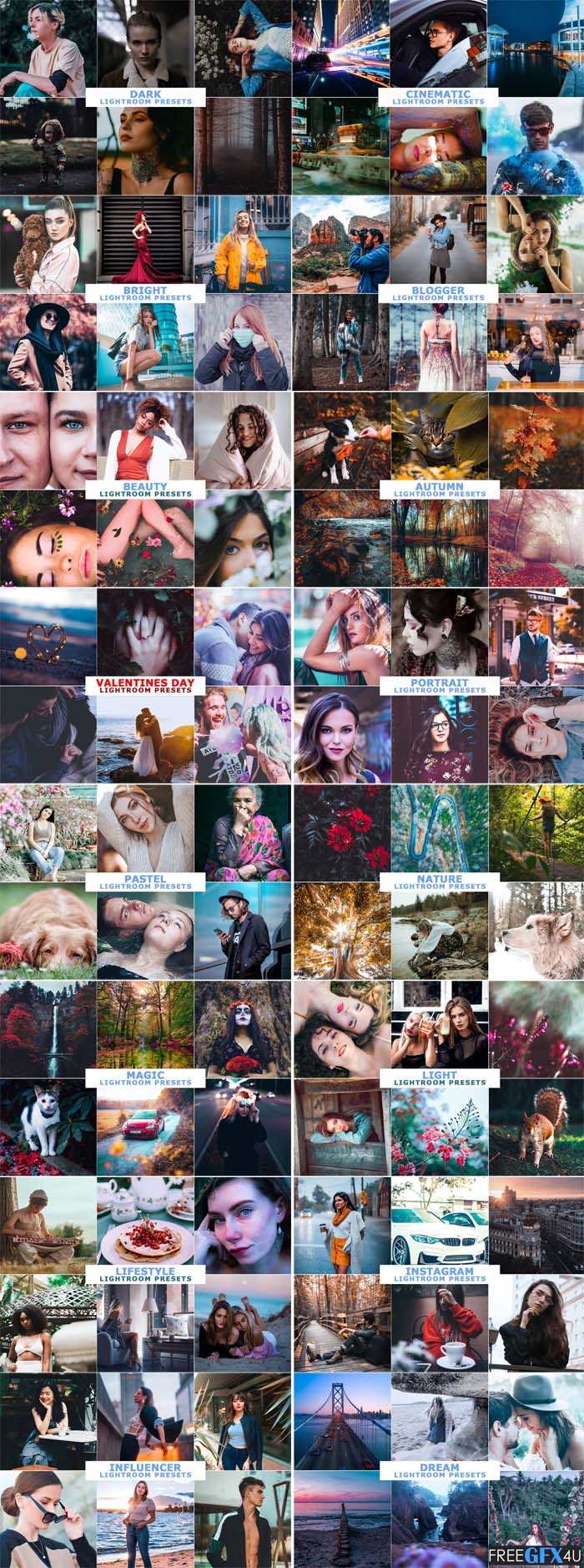 160 Best Lightroom Presets Bundle