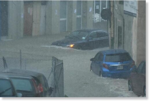 Malta gets a month’s worth of rain in one day