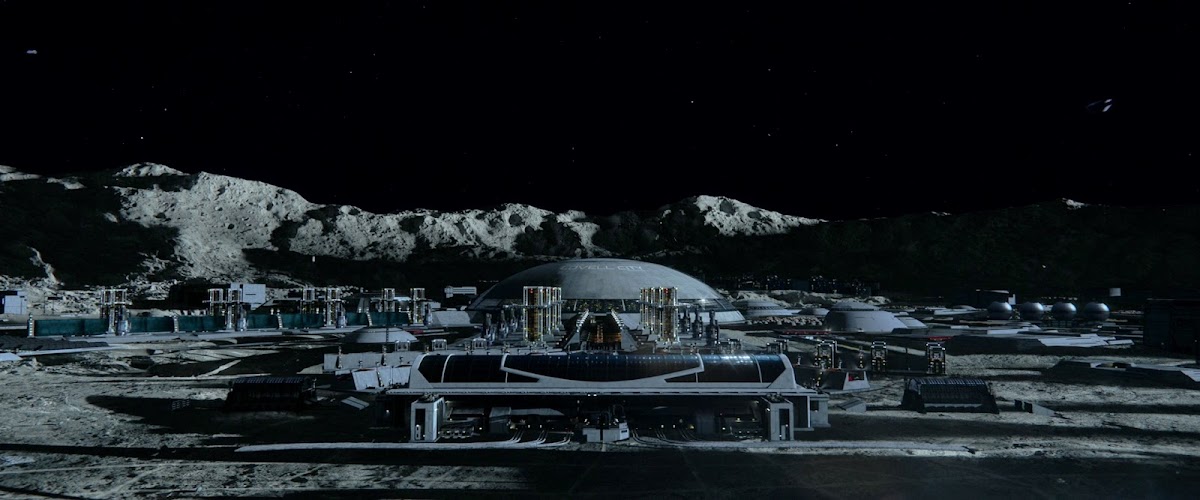 Lunar colony (Lovell City) in season 5 of The Expanse