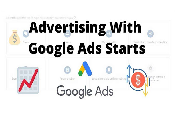 Advertising with google ads starts