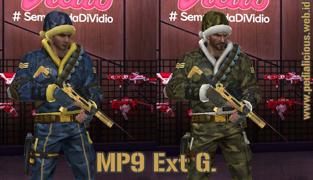 Preview Senjata MP9 Ext G. Point Blank Zepetto Indonesia