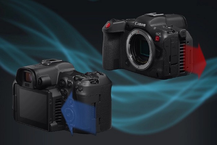 Canon EOS R5 C Mirrorless Digital Camera Cooling Mechanism
