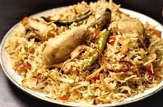 Chicken pulao has made by mixing chicken, yakhni, and rice.