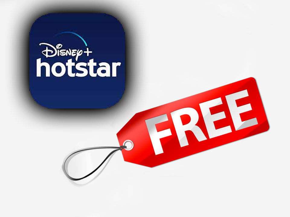 free Annual Disney+Hotstar subscription