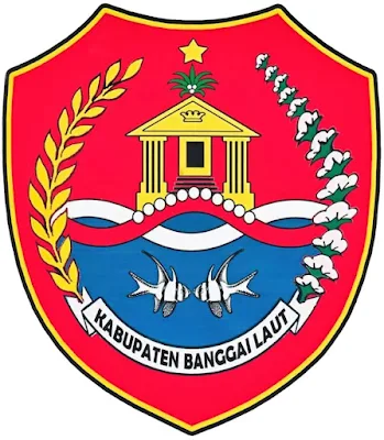 Logo / Lambang Kabupaten Banggai Laut - Latar (Background) Putih & Transparent (PNG)