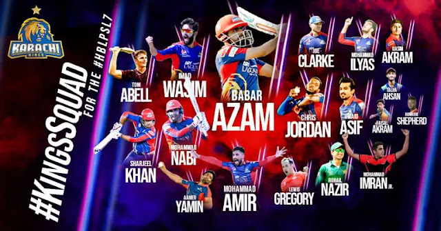 Karachi Kings Squad PSL 2022 Karachi Kings Team Players