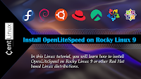 How to install OpenLiteSpeed on Rocky Linux 9