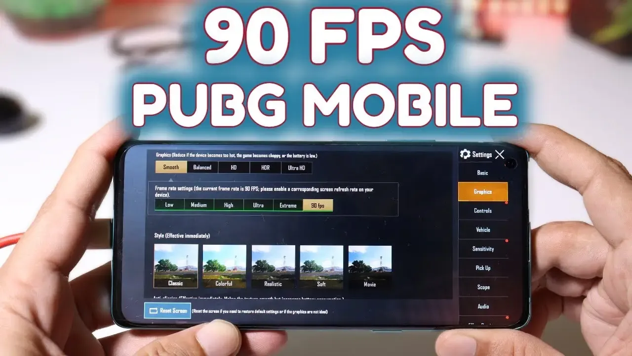 تحميل ملف Fps 90 فريم ببجي موبايل لأجهزة الأندرويد