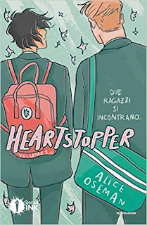Heartstopper di Alice Olsman edito Libri Mondadori recensione www.libriandlego.blogspot.com