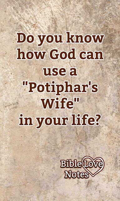 Potiphar's wife was definitely an evil influence in Joseph's wife, but she actually got Joseph where God wanted him to be!! This devotion explains.