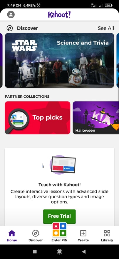 Kahoot it - Enter game PIN to Play & Create Quizzes 8