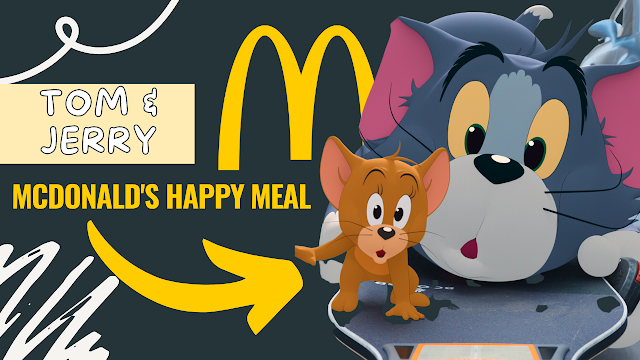 McDonald's Happy Meal Toys November 2021 : Tom & Jerry