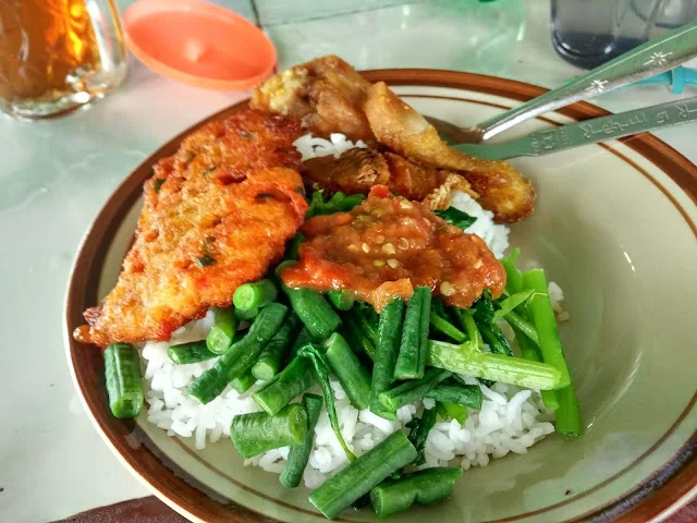 nasi tempong