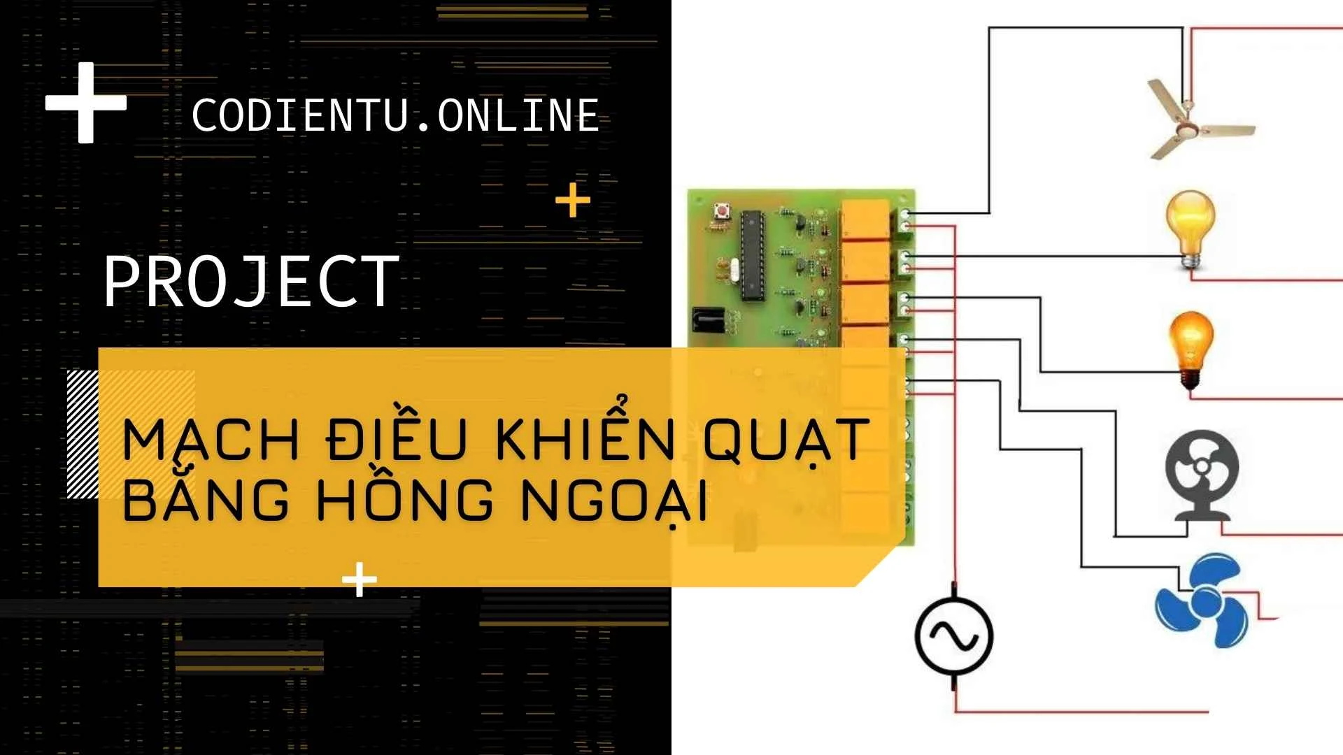 Tài liệu Mạch điều khiển quạt bằng hồng ngoại - Tải miễn phí