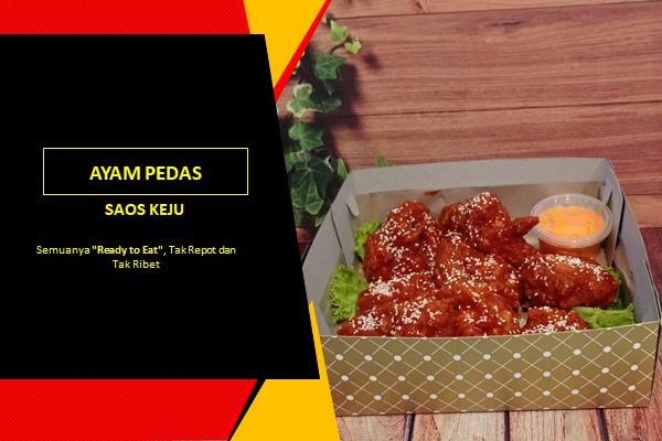 Ayam Pedas Saos Keju by Farrash