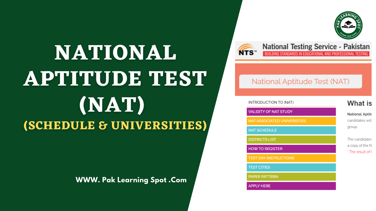 Applying for NAT NTS test? NAT Schedule and Universities [Important
