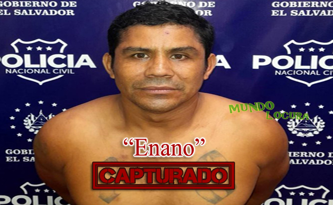 El Salvador: Policía captura a pandillero de la 18S alias "Enano" que delinquía en Usulután