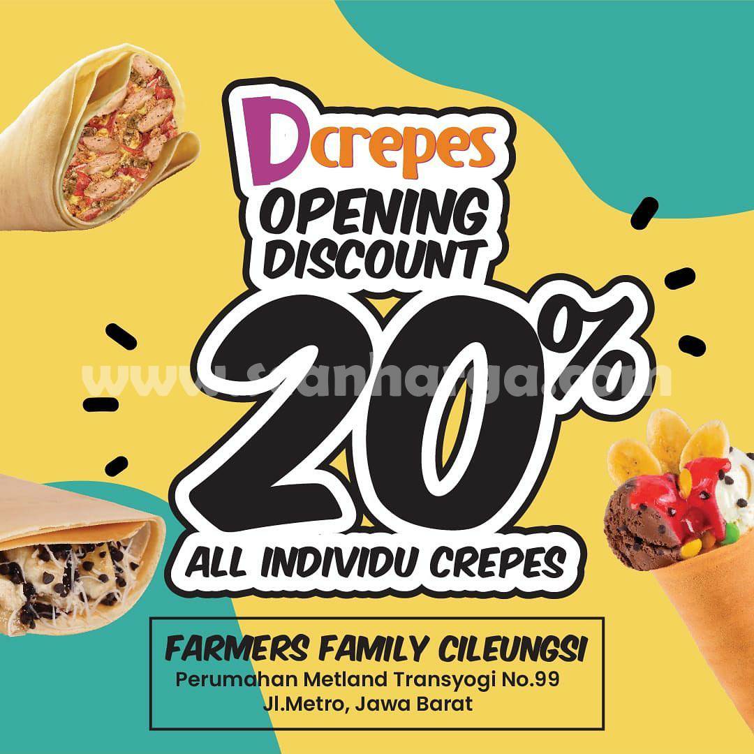 Promo Dcrepes Farmers Family Cileungsi Diskon Opening