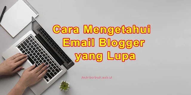 Cara Mengetahui Email Blogger yang Lupa