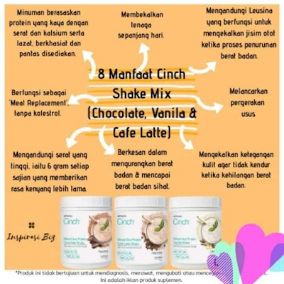 kurus dengan Cinch Shake