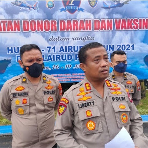 Dalam Rangka Hut Airud Ke-71 Tahun 2021 Dit Polairud Polda Kepri Gelar Vaksinasi