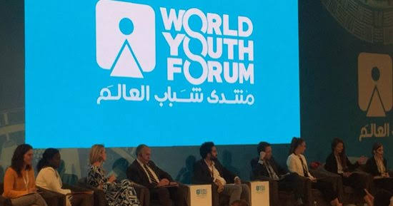 انطلاق ورش العمل على هامش منتدى شباب العالم
