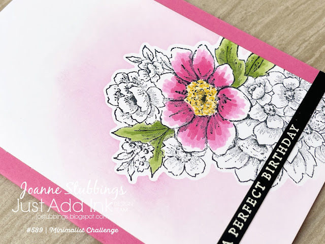 Just Add Ink #589 - Add Minimalist Challenge using Blessings of Home bundle by Stampin' Up!
