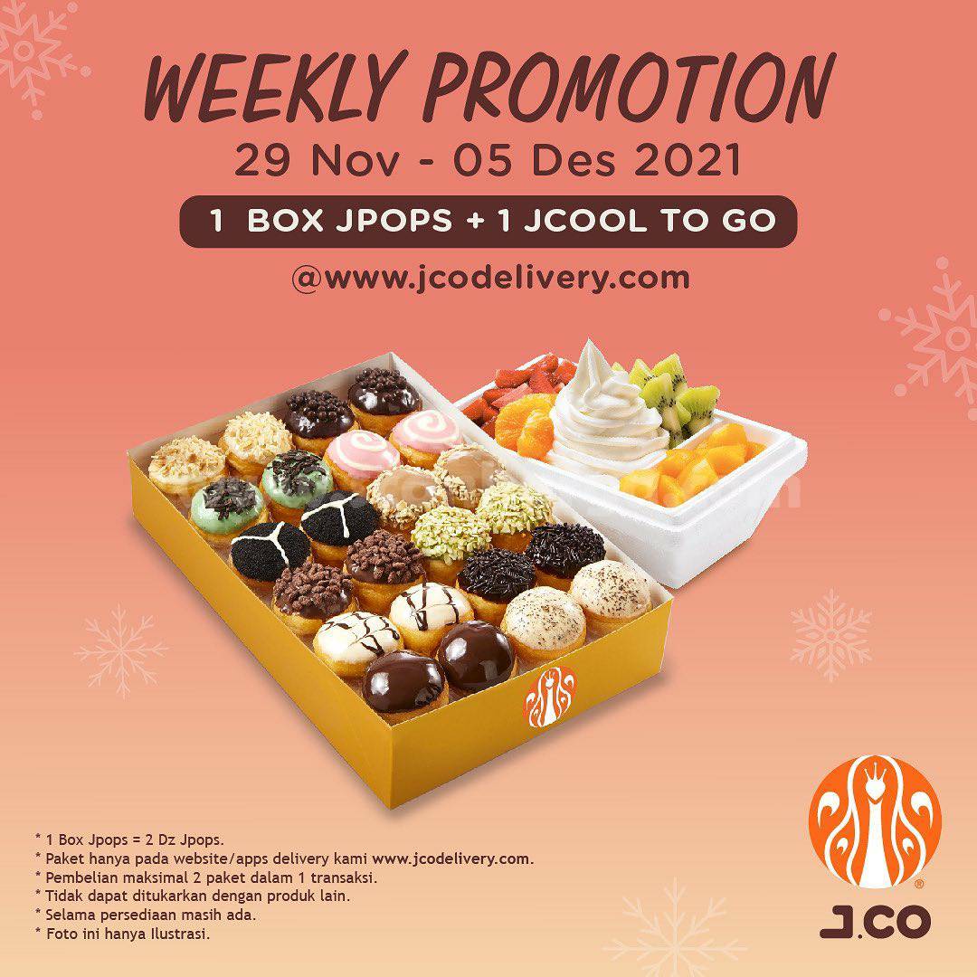 Promo JCO Diskon Weekly Promotion 29 November - 5 Desember 2021