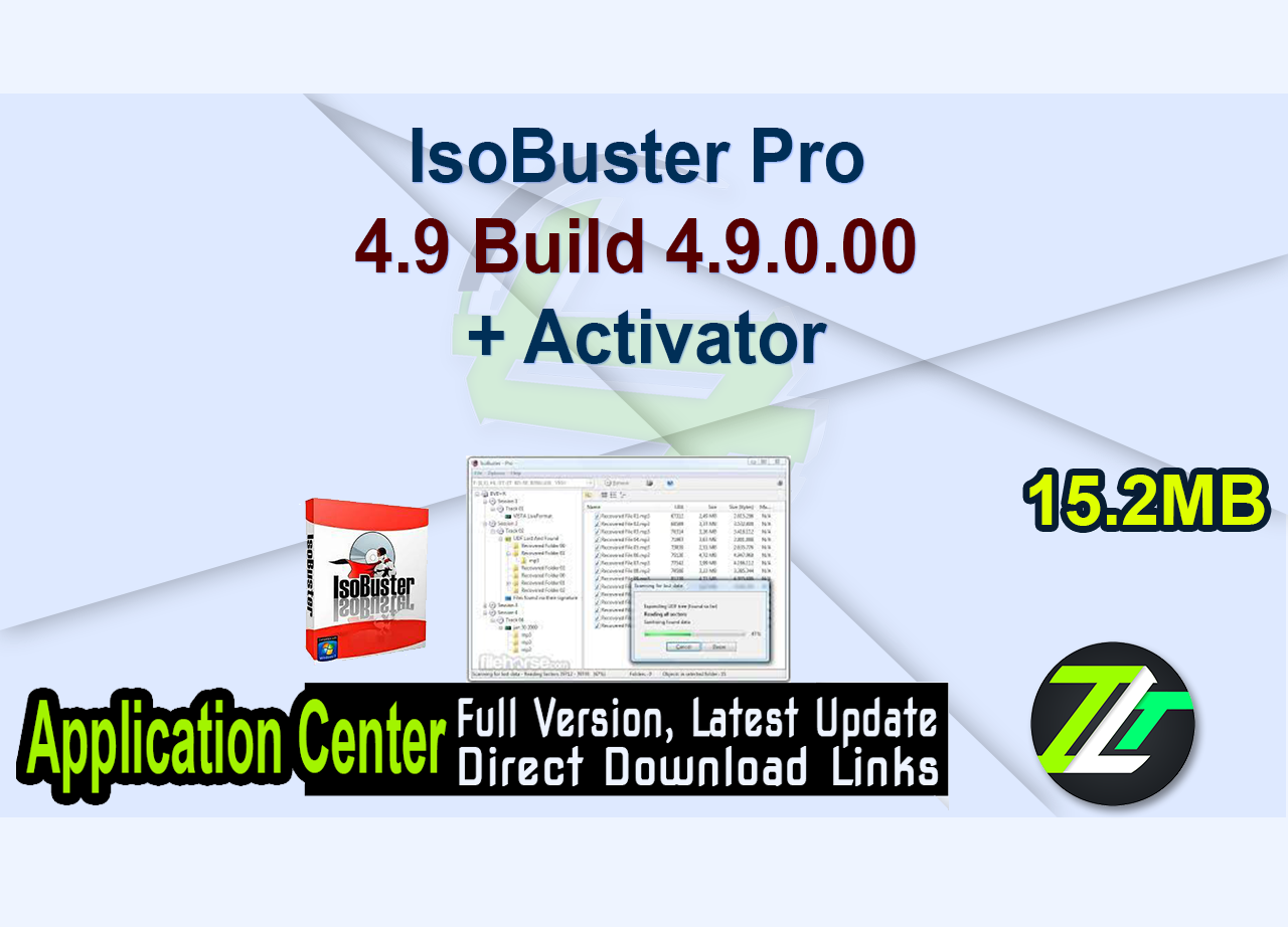 IsoBuster Pro 4.9 Build 4.9.0.00 + Activator