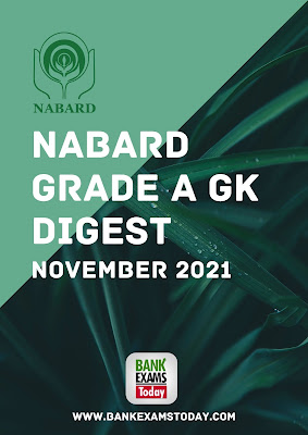 NABARD Grade A GK Digest: November 2021