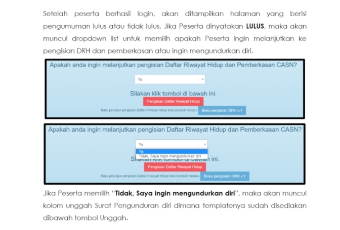 Cara Mengisi Daftar Riwayat Hidup (DRH) PPPK Guru dan CPNS di SSCASN 